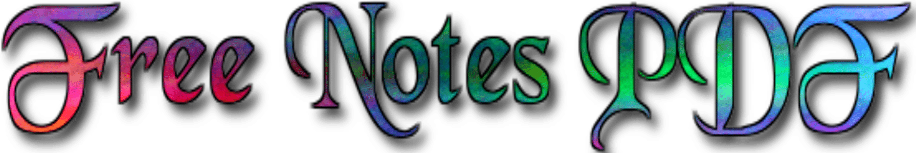 Free Notes PDF